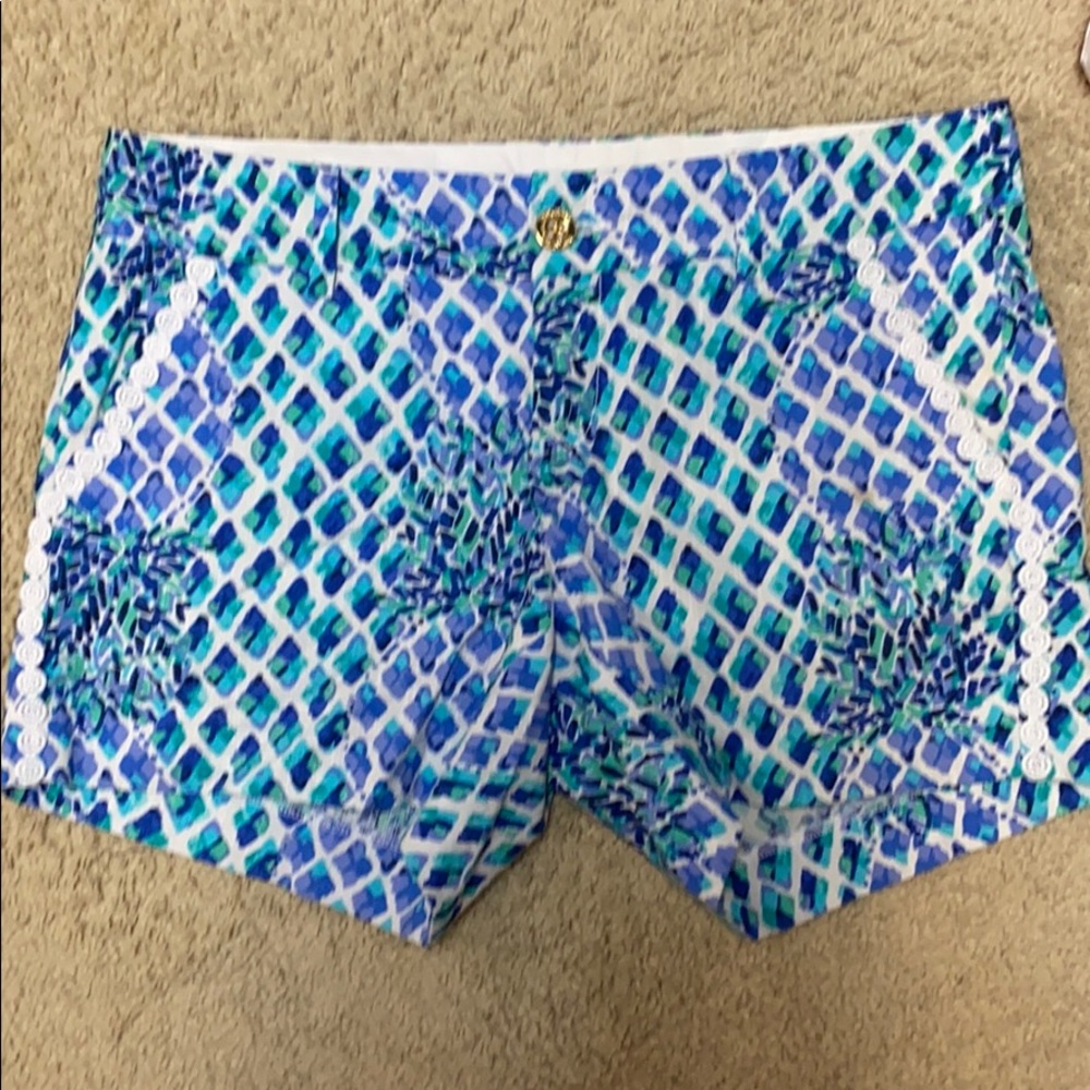 Lilly Pulitzer Callahan shorts, sz 6